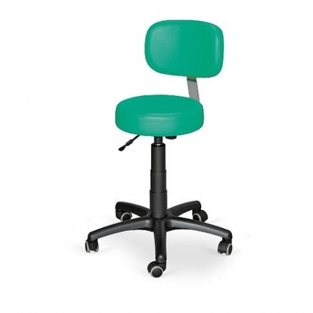 Taboret lekarski z oparciem Stella II